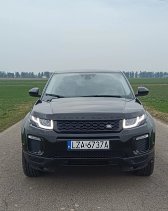 Land Rover Range Rover Evoque cena 116900 przebieg: 75000, rok produkcji 2018 z Warszawa małe 562